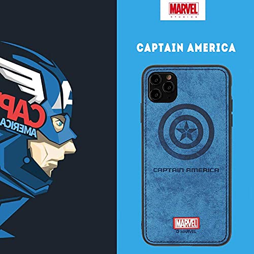 Narym Case With Avengers Character Compatible With Iphone 13 Pro 6.1-Inch, Captain America, Blue #TOP4
