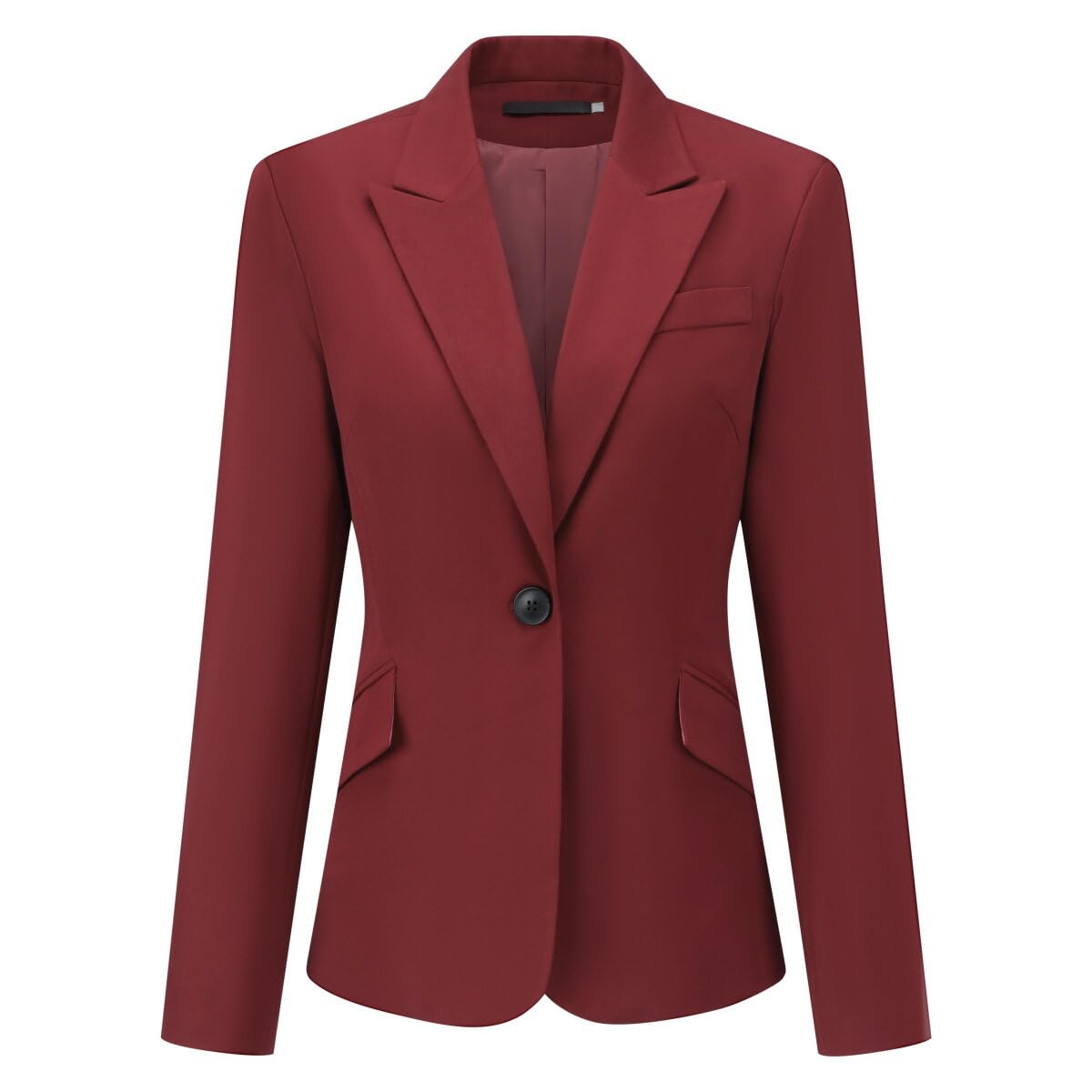 YYNUDA Traje de mujer para negocios, ajustado, estilo blazer, elegante, con pantalones y falda para primavera y verano, Apricot + Pant