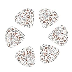 Lot de 12 médiators scientifiques pour guitares acoustiques électriques et acoustiques - Les Beatles, Paul McCartney, John Lennon, RIngo Starr, George Harrison Lot de 12 médiators scientifiques pour guitares acoustiques électriques et acoustiques – Image 2
