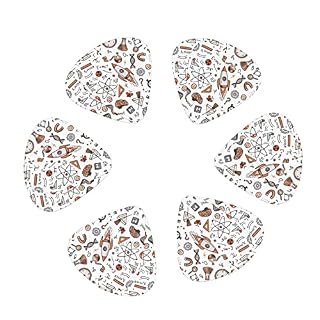 Lot de 12 médiators scientifiques pour guitares acoustiques électriques et acoustiques - Les Beatles, Paul McCartney, John Lennon, RIngo Starr, George Harrison Lot de 12 médiators scientifiques pour guitares acoustiques électriques et acoustiques – Image 2