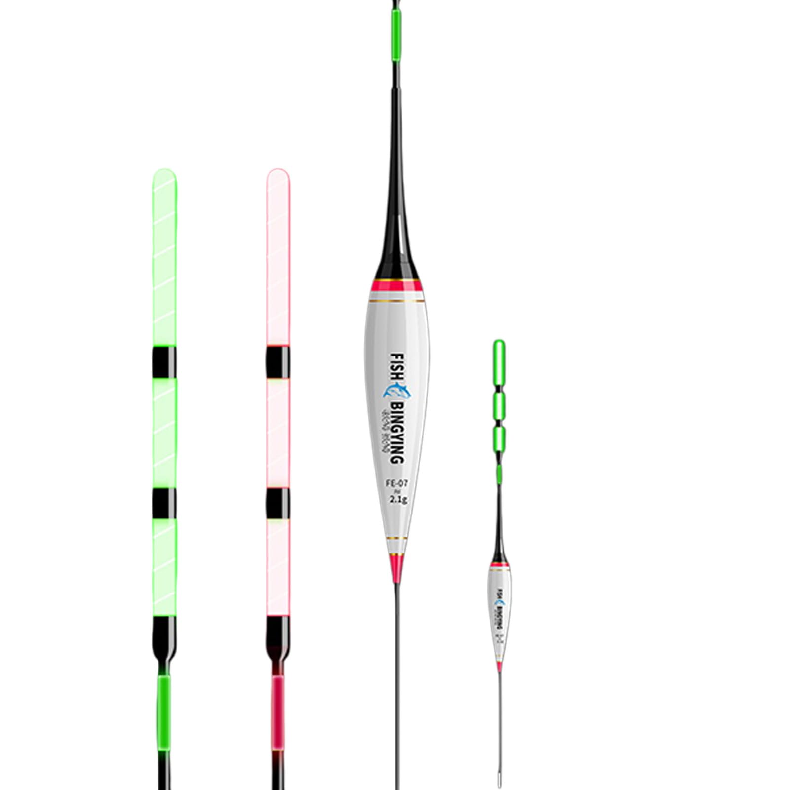 ljhnba Fishing Electronic Float with Bright LED Light Color Changing Bites Float Fishing Gear for Stable Gear