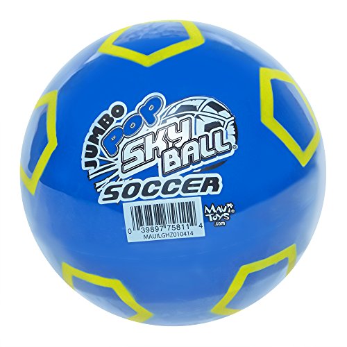 Maui Toys 5” Sky Ball, Jumbo Pop Soccer SkyBall, Colors Will Vary