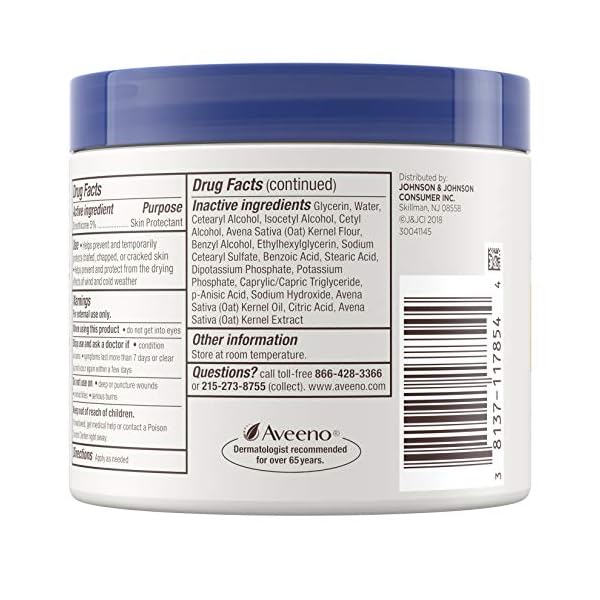 Aveeno-Cracked-Skin-Relief-CICA-Balm-with-Triple-Oat-Complex-Moisturizing-Dimethicone-Skin-Balm-Fragrance-Free-11-Ounce Aveeno Cracked Skin Relief CICA Balm with Triple Oat Complex Moisturizing Dimethicone Skin Balm, Fragrance Free, 11 Ounce