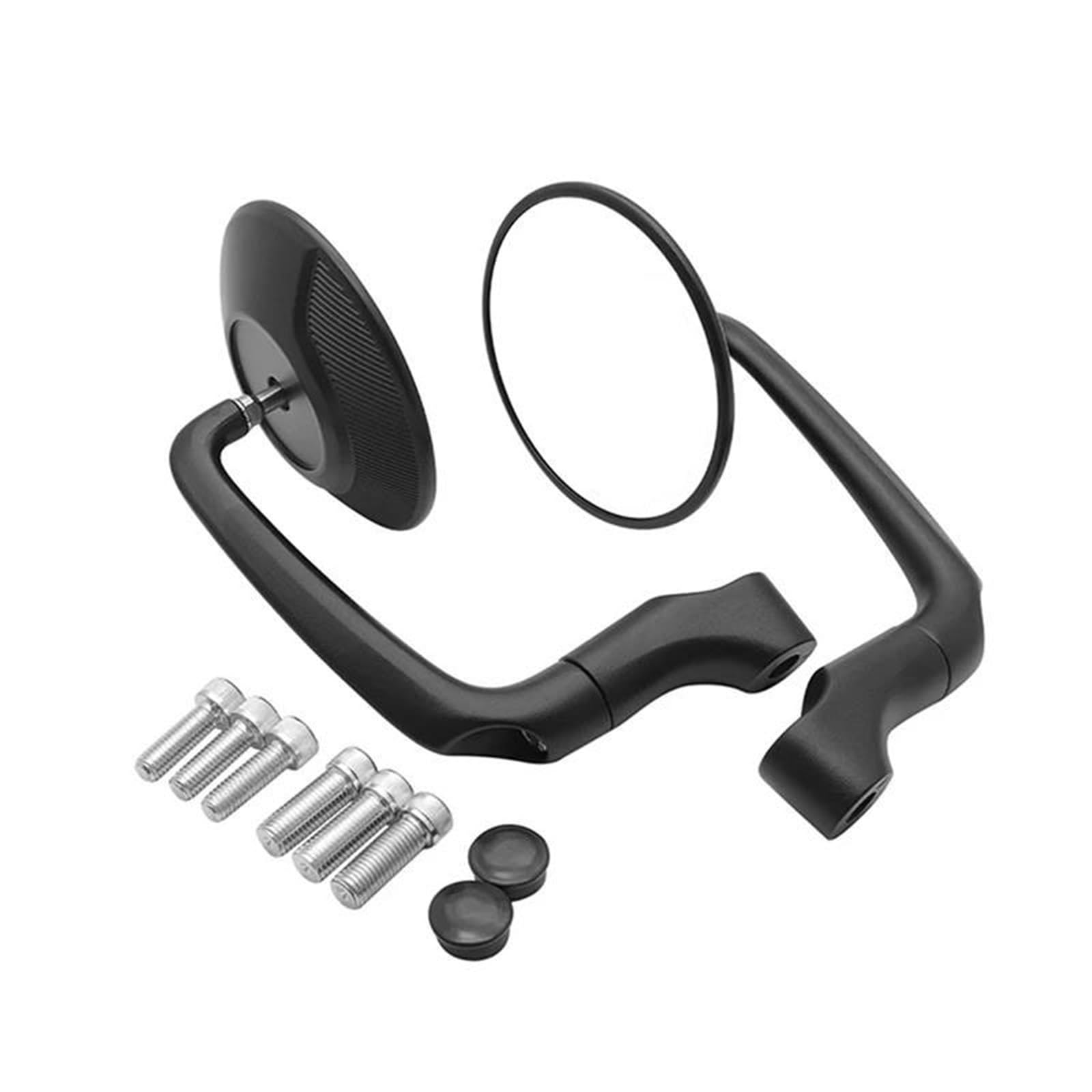 Rétroviseur moto rond 8mm 10mm aluminium universel F800R F700GS