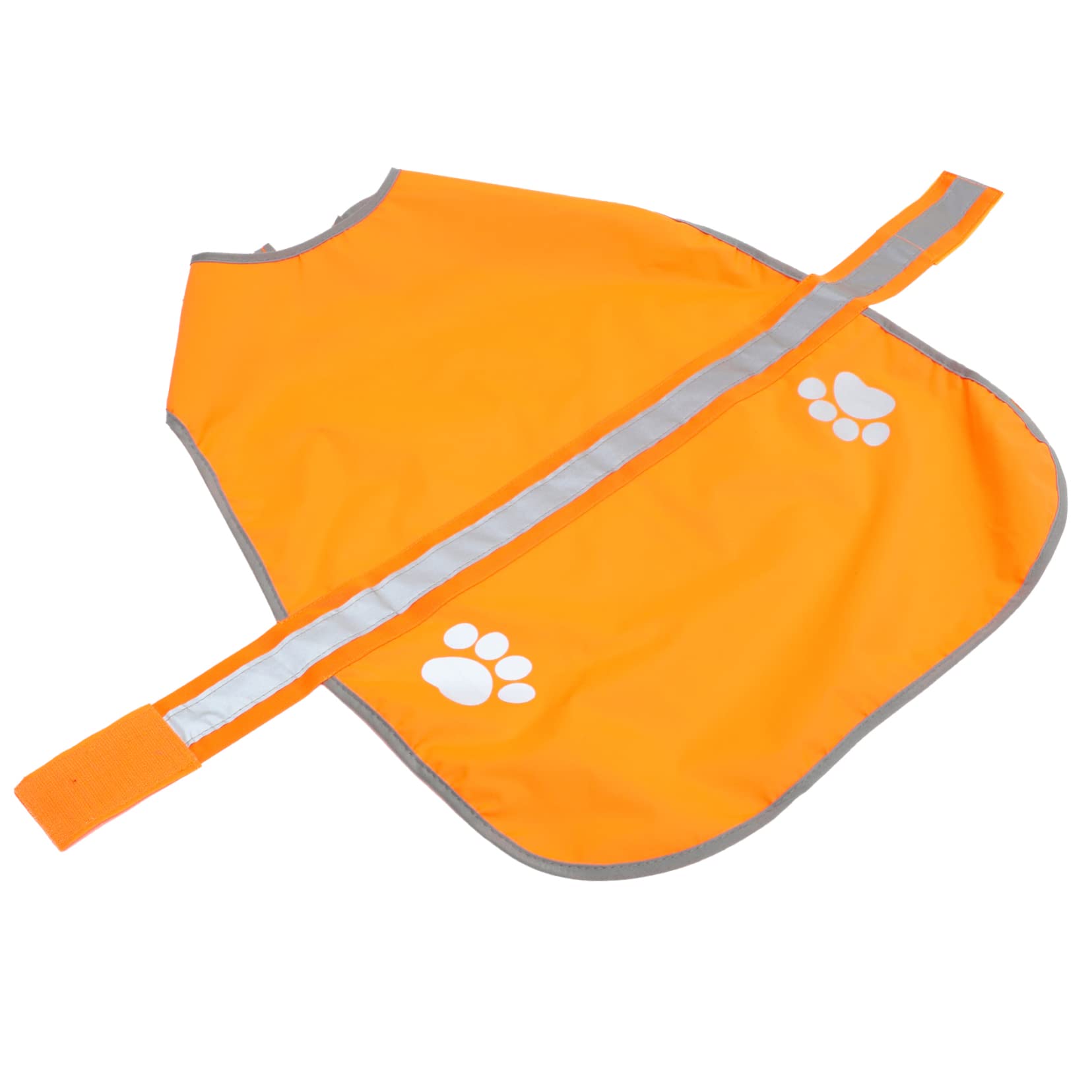 Beavorty 5pièces Gilet Réfléchissant pour Chien Oxford Ajustable Vêtement De Sécurité pour Animaux De Compagnie pour Extérieur