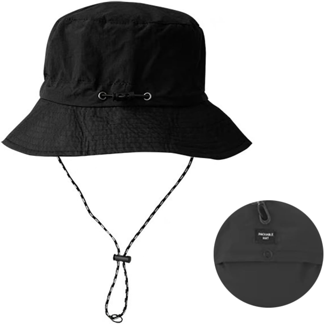 Bucket Hats Women,Foldable Travel Beach Hat,Womens Waterproof Bucket