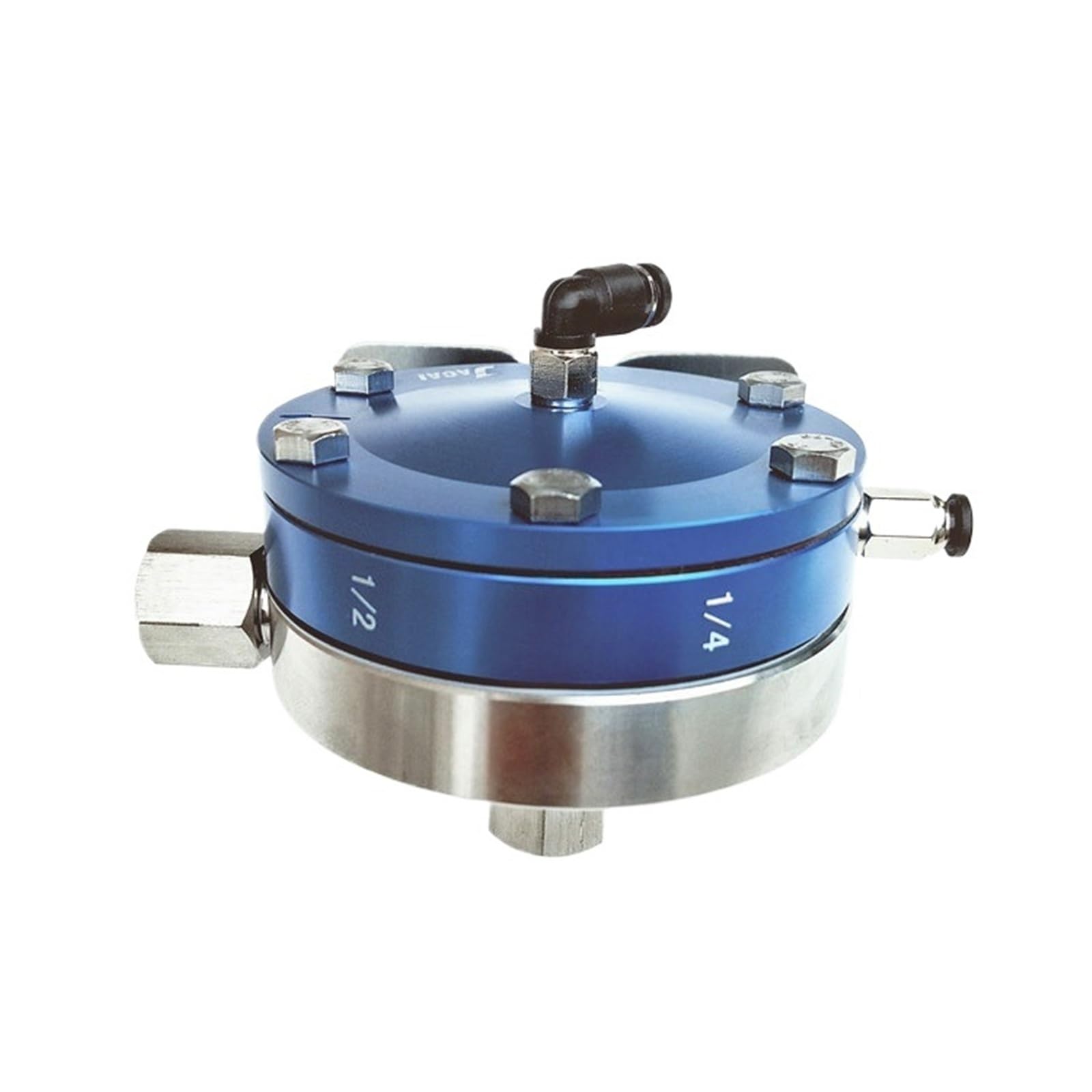Belovek One Color Hgb-510-R4 Flow Proportional Small Automatic Remote Pneumatic Regulating Back Pressure Control Valve(Little Blue Turtle)
