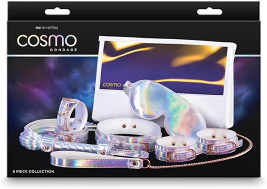 NS Novelties - Cosmo Bondage 6 Piece Kit - Rainbow, 1.0 Count (281033)