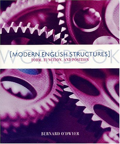 Modern English Structures Workbook 1551112752 Book Cover