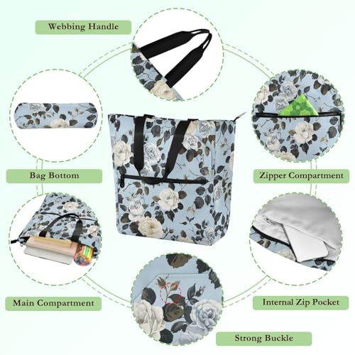 Bolsa de mano impermeable para proteger tus libros en el colegio y parque 5