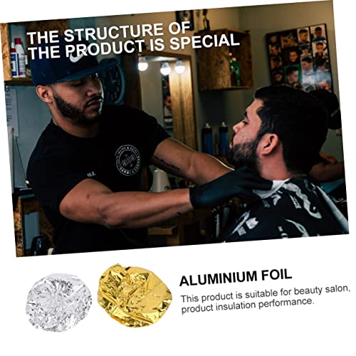 FRCOLOR 4Pcs Chapéus E Bonés Femininos Touca De Banho Descartável Processamento Para Cabelo Folha De