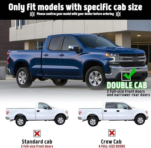 Estribos eléctricos retráctiles para Chevy Silverado 2020-2025 miniatura 5