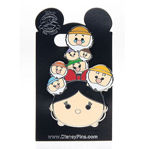 Image of Disney Tsum Tsum Slider Series - Snow White And The Seven Dwarfs Pin
