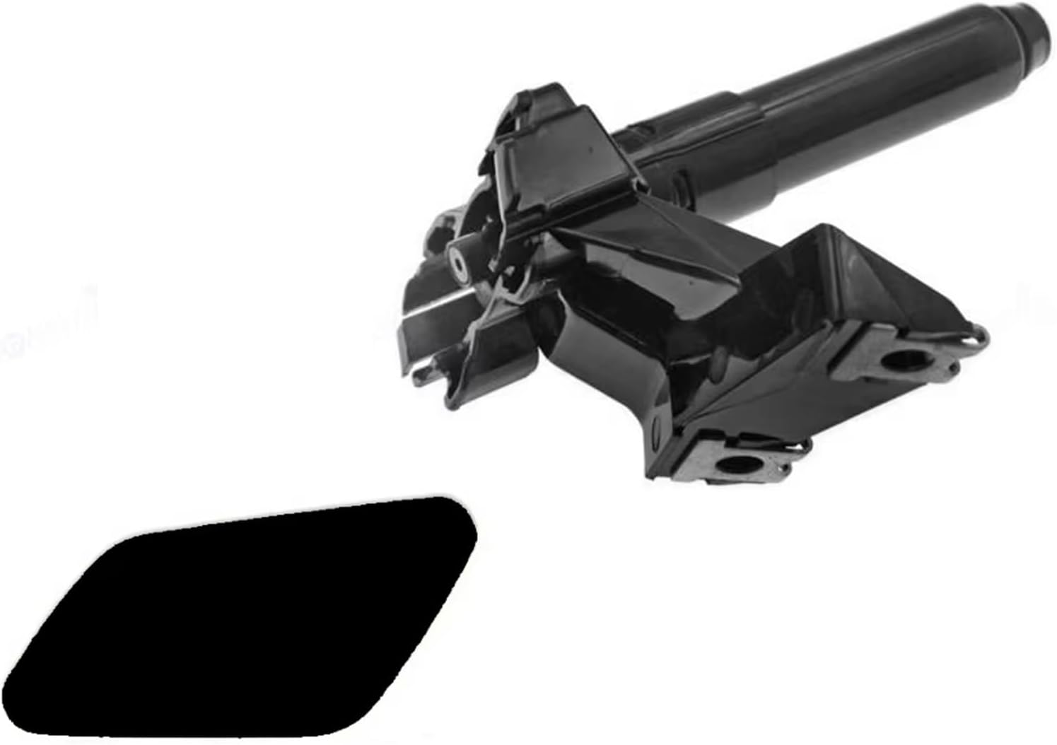 Headlight Washer Nozzle Compatible With Mitsubishi For Outlander 2016-2019 Front Headlight HeadLamp Washer Nozzle With Cover Lid Cap Shell Unpainted 8264A310 8264A309 8264A312WB(CAP)