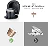 Capsule Adapter Compatible with Nespresso Dolce Gusto, Genio S Plus, Coffee Capsules Converter, Integrated Flip Design Disposable/Reusable Capsules Coffee Maker Accessory