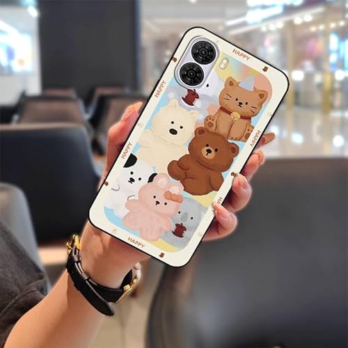 Phone Case Compatible with ZTE Nubia S2/A504ZT, Cartoon Shockproof Protective Cute Dirt-resistant TPU Silicone Phone Pouch Desig