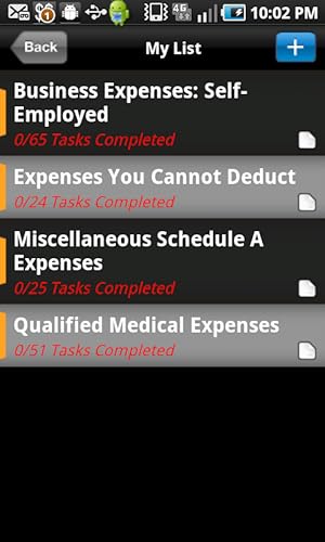 Tax Deductions Checklist