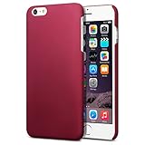iPhone 6 Plus Case, Terrapin [Extra Slim Fit] Hybrid Rubberized [Red] Protective Hard Case for iPhone 6 Plus (5.5