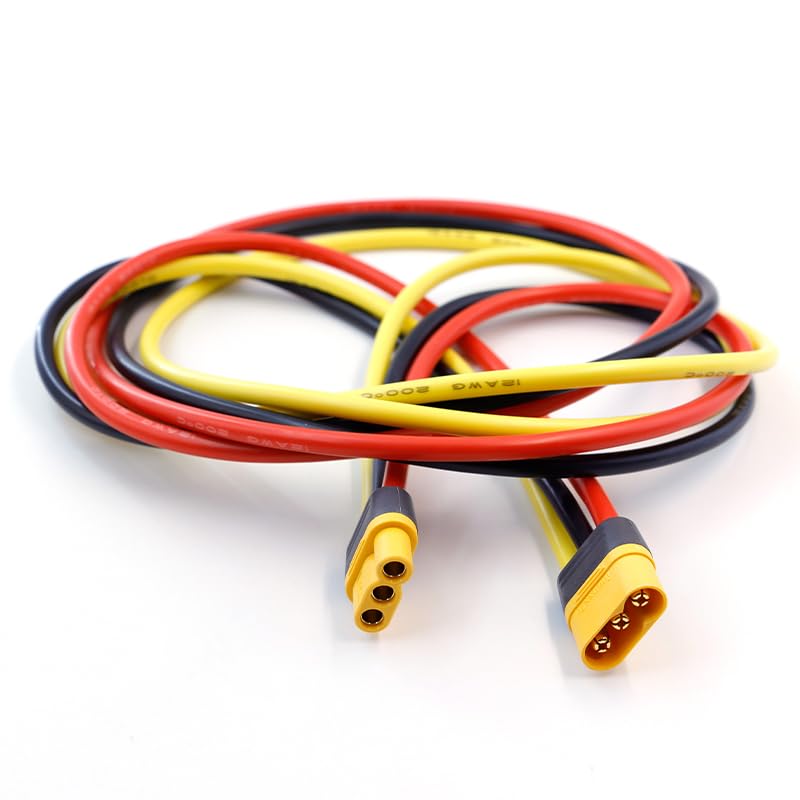 Évitez les coupures LiPo avec l'adaptateur MR60 Amass et câble 12 AWG RC