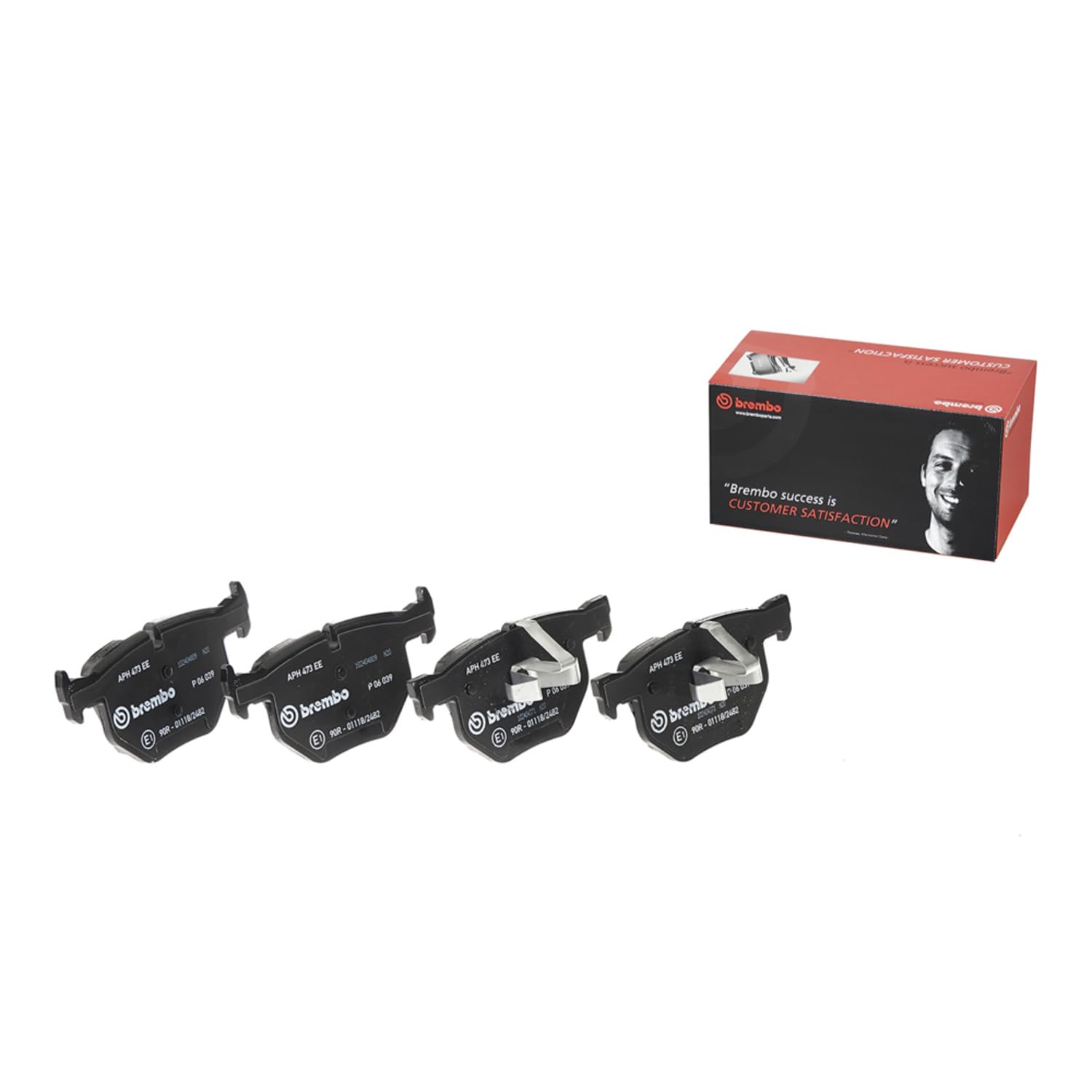 Brembo P06039 Plaquettes de Frein Arrière