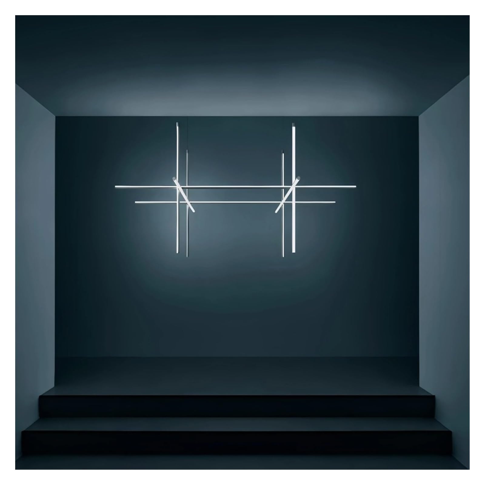 Genérico Lámpara de techo, Lámparas de araña techo LED posmodernas Italia, luces colgantes suspensión cristal con tubo diseño, artículos decoración for el hogar, sala estar y dormitorio(Warm,Gold E)