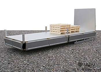 Amazon | LESU 1/14 トラック・トレーラー タミヤ 平ボディ