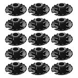 BCOATH 15 Stück Teiliges Trekkingstock Ersatzset mit Abnehmbaren Schlamm Schneekörben Rutschfestes Zubehör für Wanderstöcke Einfache Montage Kompatibel mit Nordic Walking Stöcken für