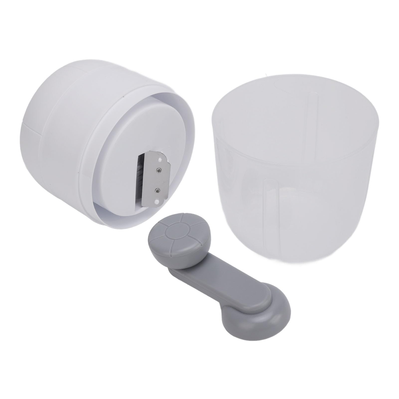 Manual Shaved Ice Maker, Compact & Portable Hand Ice Crusher, Multipurpose Ice Shaving for Kitchen, Restaurant and Office