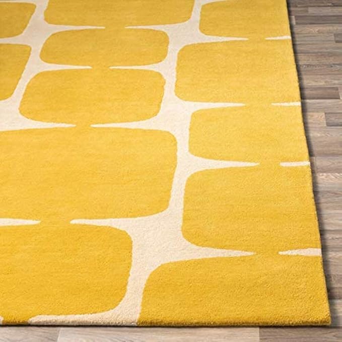 Image of Soft Pure Woolen Modern Collection Tufted Carpet for Living Room,Bedroom'Kitchen and Hall (11 X 15) Feet