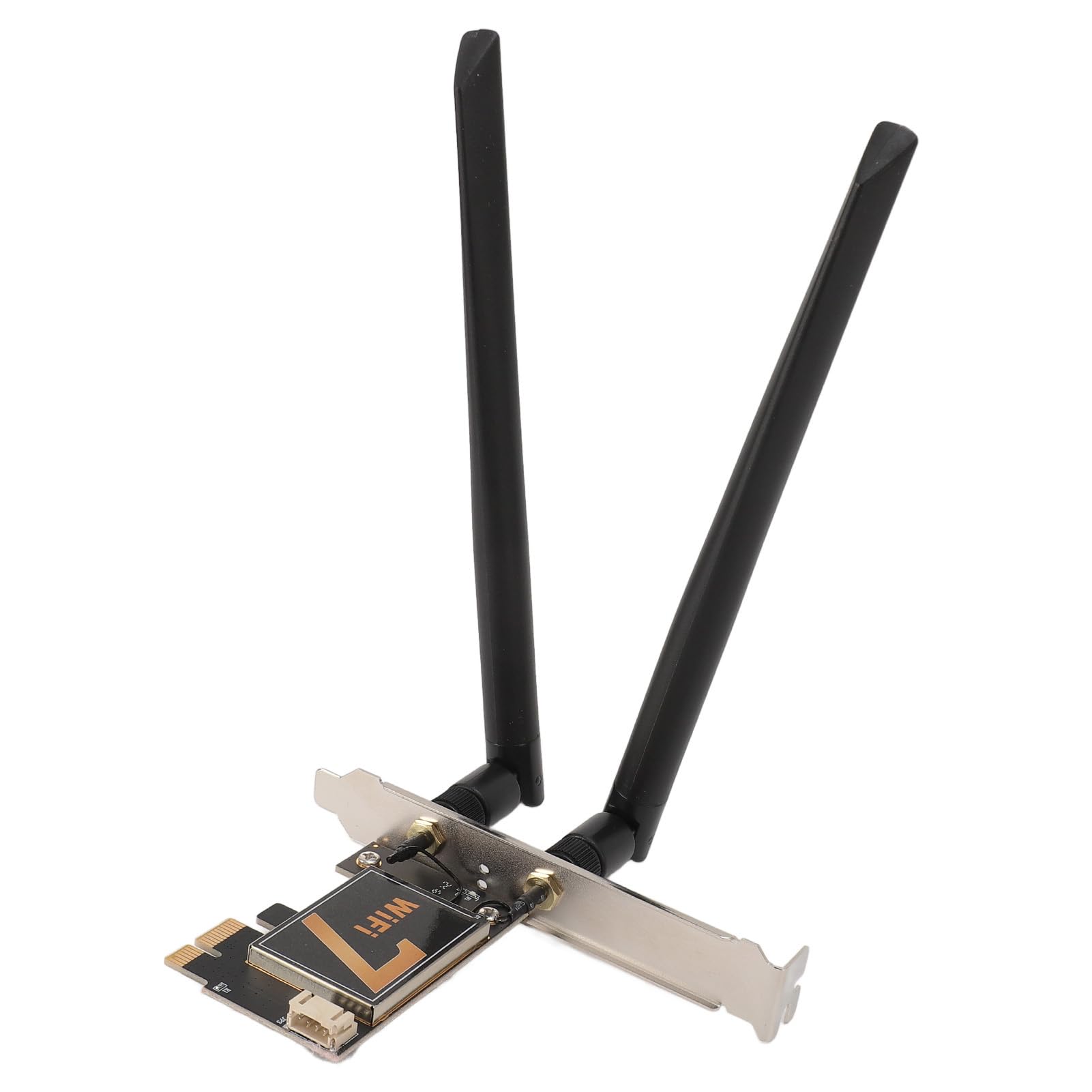 Scheda WiFi PCI Ex1 Adattatore Scheda di Rete Wireless Crittografia WPA4 BE200NGW Segnale Stabile con Antenna 8DB per PC Desktop