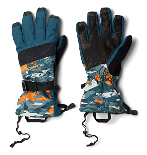 Columbia Men's Whirlibird II Glove, Night Wave Geoglacial/Night Wave, Medium