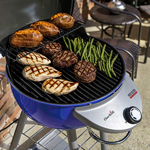 Char-Broil 20602107-01 Patio Bistro TRU-Infrared Electric Grill, Blue Char-Broil 20602107-01 Patio Bistro TRU-Infrared Electric Grill, Blue