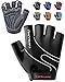 Tanluhu Cycling Gloves - Mountain Bike Half Finger Road Riding Gloves, Breathable, Shock-Absorbing, for Men and Women