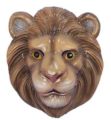 Forum Novelties Child's Plastic Animal Mask, Lion