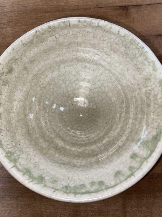 萩焼 蓮光山 3代目 徹千代作 【萩米釉茶碗】新品