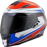 Scorpion EXO-T510 Tarmac Street Bike Motorcycle Helmet - Red/Blue / X-Large Scorpion EXO-T510 Tarmac Street Bike Motorcycle Helmet - Red/Blue / X-Large