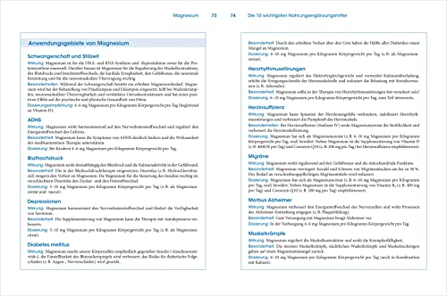 Die wichtigsten Nahrungsergänzungsmittel: Das Plus für Ihre Gesundheit. Alles Wissenswerte zu Einnahme, Dosierung sowie den Risiken und Nebenwirkungen