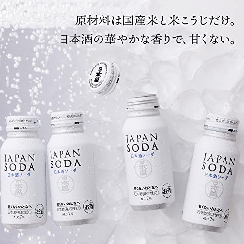 日本盛 JAPAN SODA 180mlボトル缶