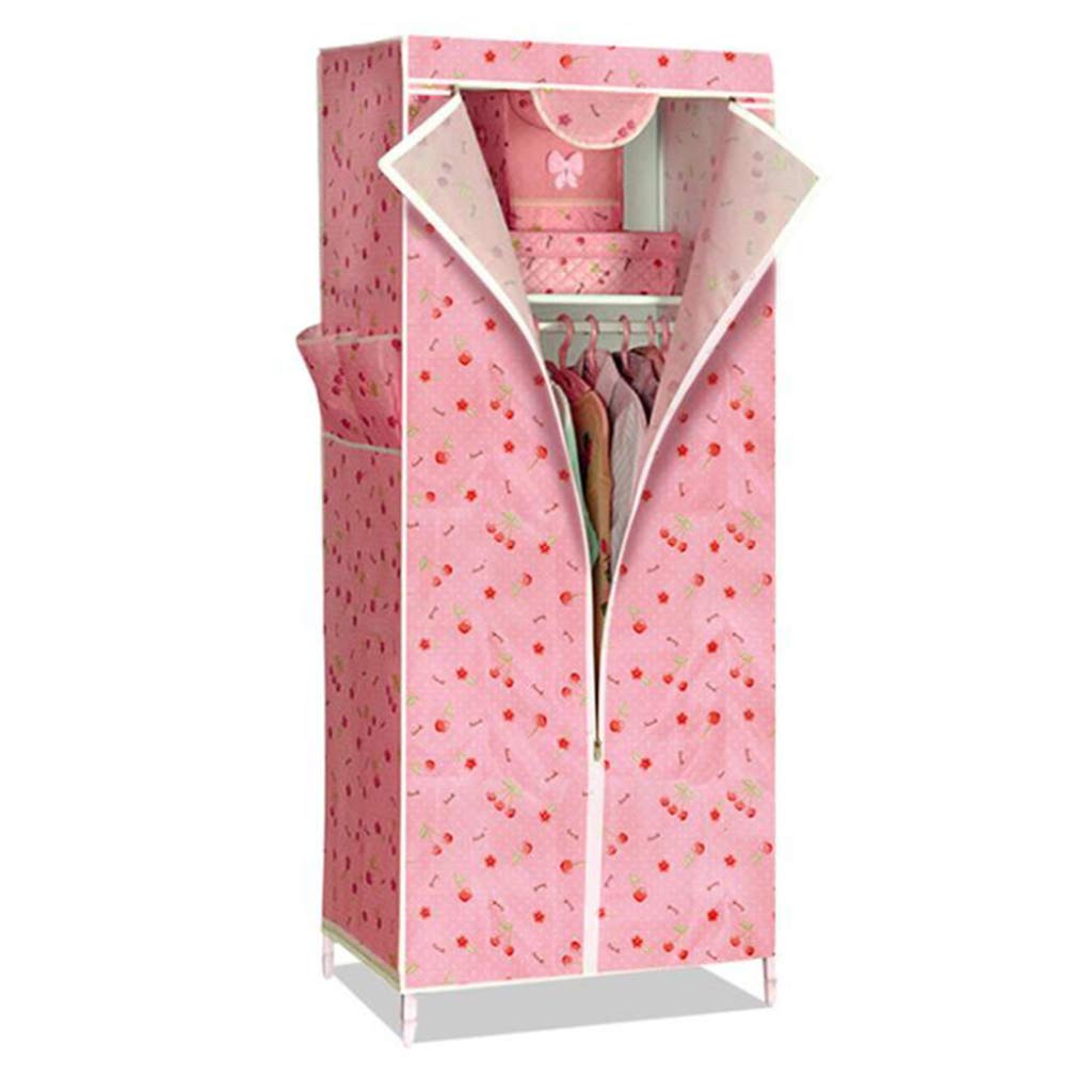 Armoire en tissu pliable contre le manque de place et la poussière
