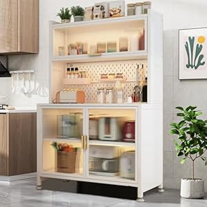 Generisch Küchenschrank Mikrowellenregal mit 12 Haken