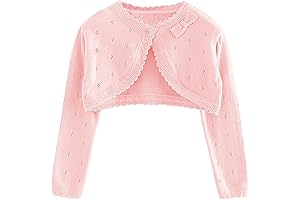 Baby Girl Cardigan Sweater Bolero Shrug