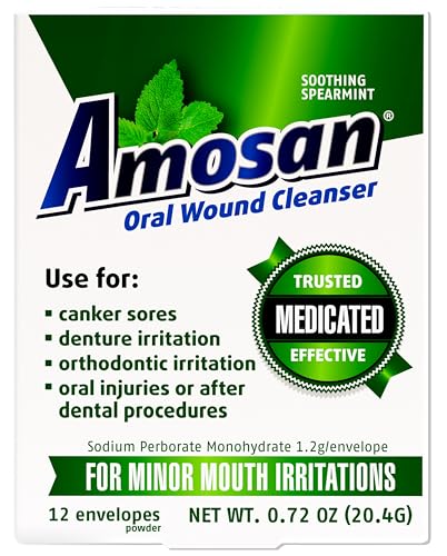 Amosan Oral Wound Cleanser - Spearmint