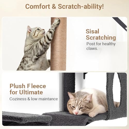 Estantes de Pared para Gatos 5 en 1 PawGiant miniatura 6