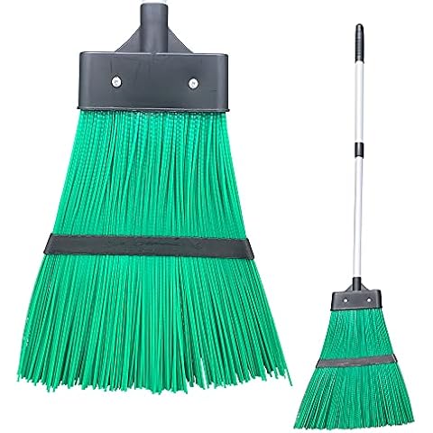 Telescopic Stiff Garden Broom for Outdoor Use Cover