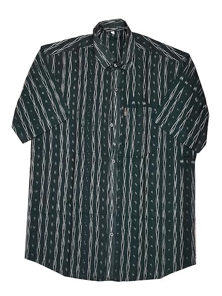 Image of Odisha Handloom 100% Pure Cotton unstitched Sambalpuri Pasapali Shirt fabric for Men /Boys Odisha Traditional kurta Soft & Breathable Natural Cotton fabric