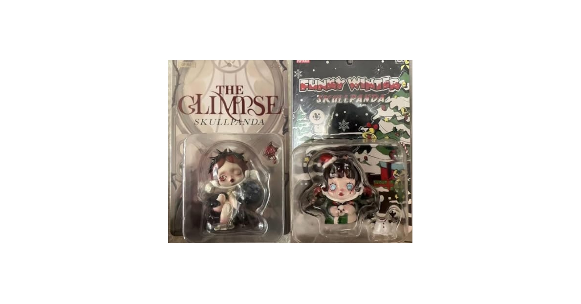 POPMART SKULLPANDA スカルパンダ フィギュア 2点セット スカルパンダ2点セット （Amazon | POPMART SKULLPANDA スカル