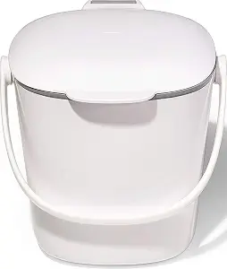 OXO Good Grips Easy-Clean Compost Bin, 0.75 Gallons
