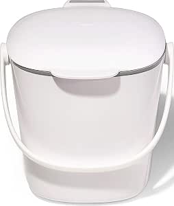 OXO Good Grips Easy-Clean Compost Bin, 0.75 Gal