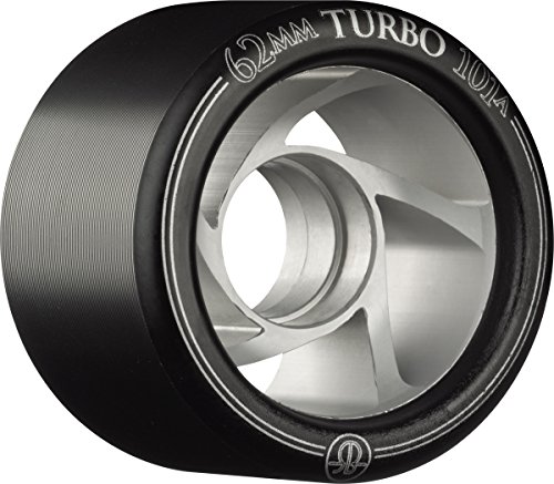 Turbo SpeedDerby Roller Skate Wheels wClear Aluminum Hub 8 Packs product thumbnail 4