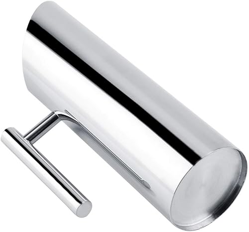 Miniatura 3 de Jarra de leche, jarra de agua, herramienta para servir en frío, acabado de espejo con protector de hielo para restaurantes y bares para el hogar